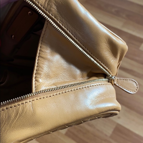 Bottega Venetta Intrecciato caramel mini bag - Picture 14 of 16